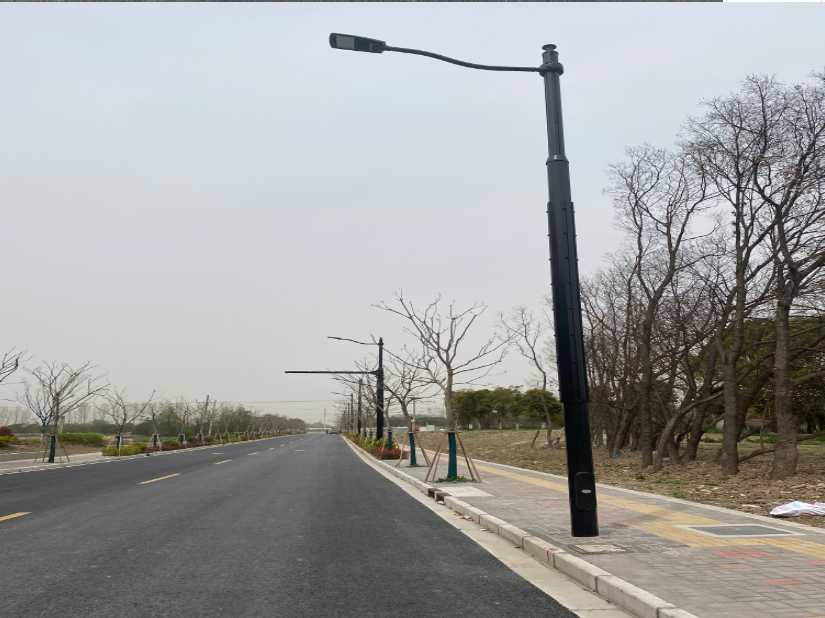 朗县上海综合杆 太阳能路灯工程